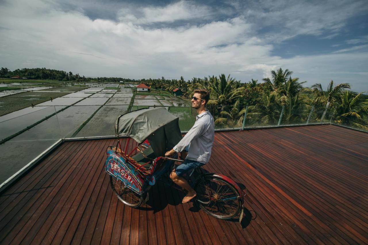 Luxenomads Tanah Lot Oceanview Escape Villa Selemadeg Exteriör bild